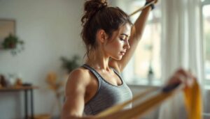 Robiłam rozciąganie z gumą codziennie, by poprawić postawę — oto moje rezultaty