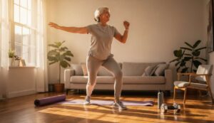 10-minutowy poranny trening na stojąco, który zastępuje siłownię po 55. roku życia