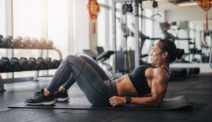 Ćwiczenia mięśni brzucha pomagają skutecznie zredukować tłuszcz z talii po Nowym Roku Księżycowym.