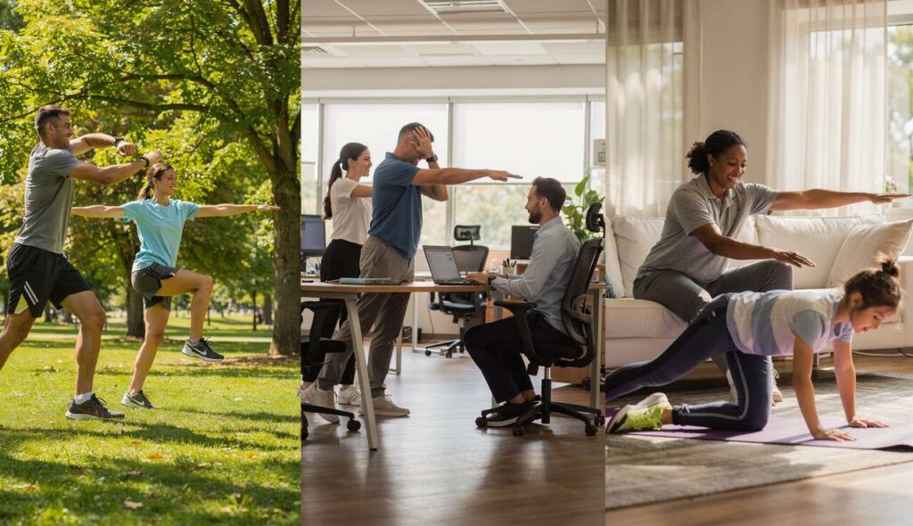 Krótkie treningi naprawdę działają: jak zbierać minuty aktywności w ciągu dnia